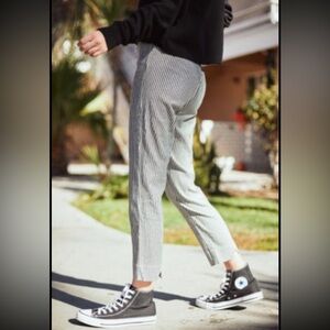 Brandy Melville Pin Striped Straight Leg Pants